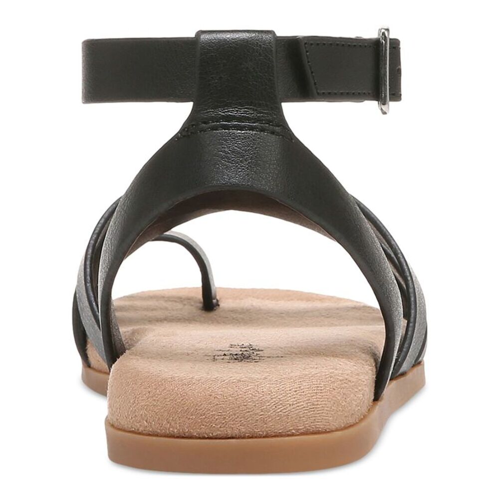 STYLE & COMPANY Womens Black Toe Ring Parnikka Square Toe Sandals Shoes 5.5 M - Picture 3 of 4
